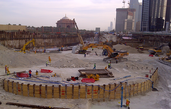 Baynoonah Tunnel Construction Project, Abu Dhabi, UAE