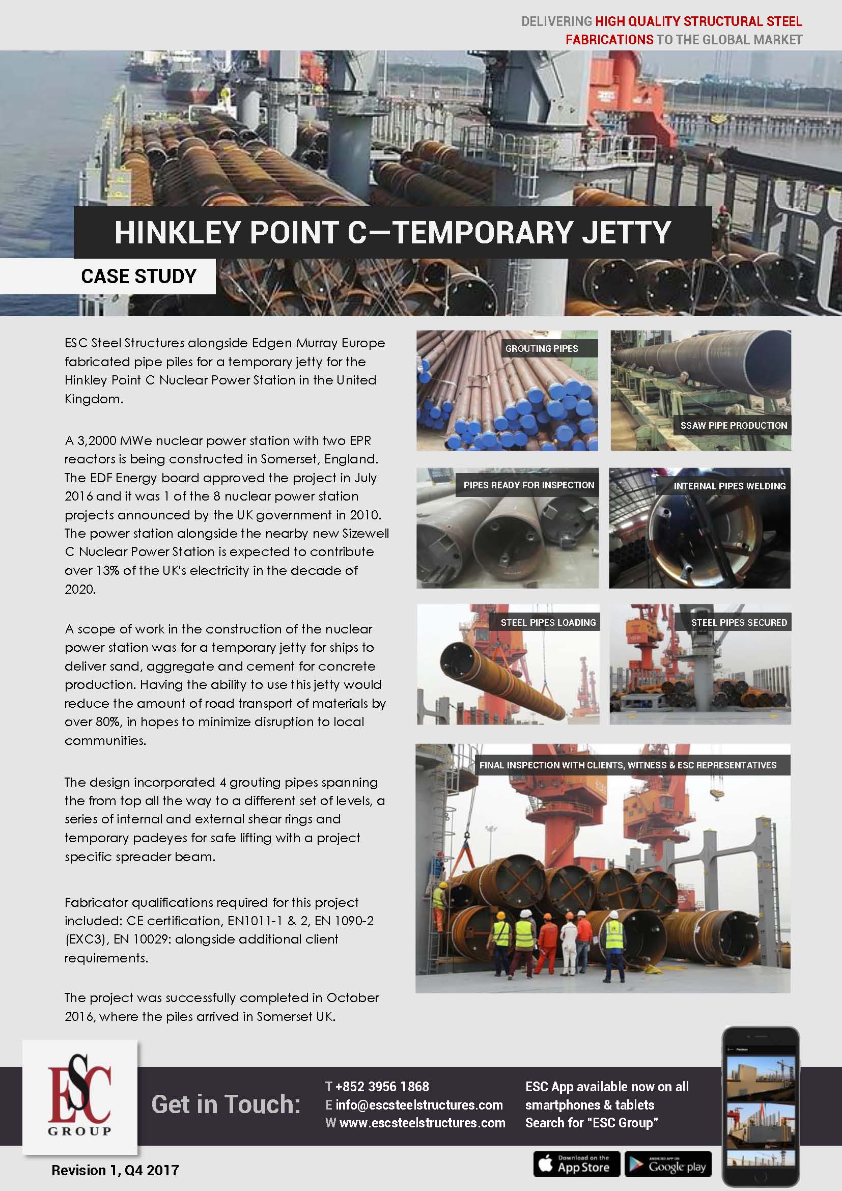 Hinkley Point C - Temporary Jetty