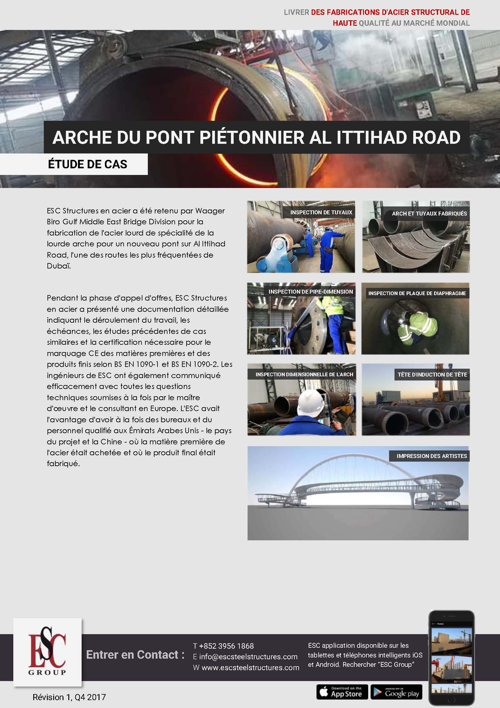 Arche de passerelle Al Ittihad