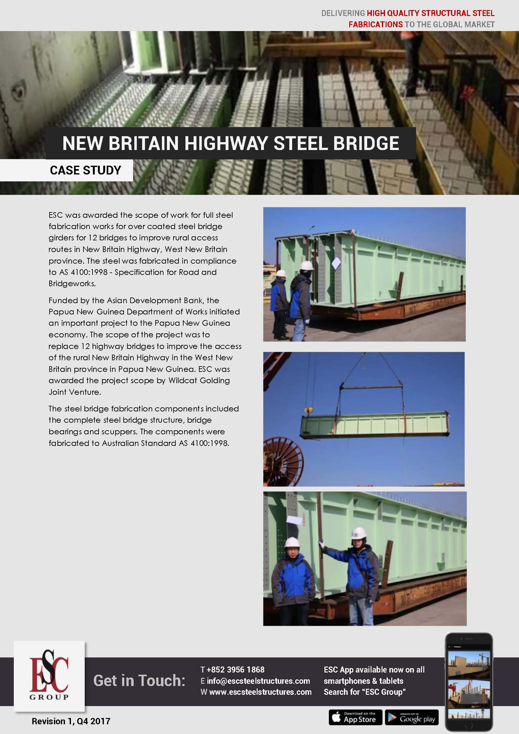 New Britain Highway Steel Bridge