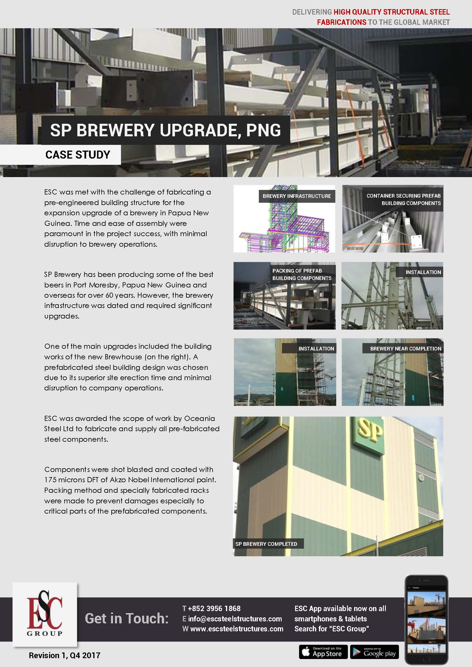 SP Brewery Upgrade, PNG