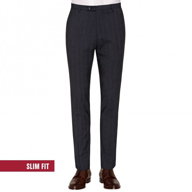 Miniature : Costume Slim Club of Gents Prince De Galles Fondu
