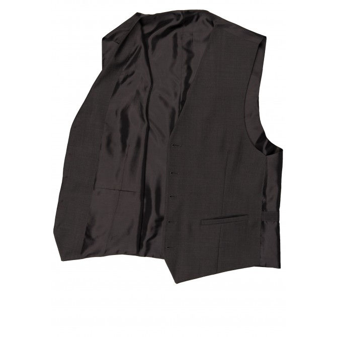 Miniature : Gilet Tailleur Carl Gross Drap Guabello Connoisseur Anthracite