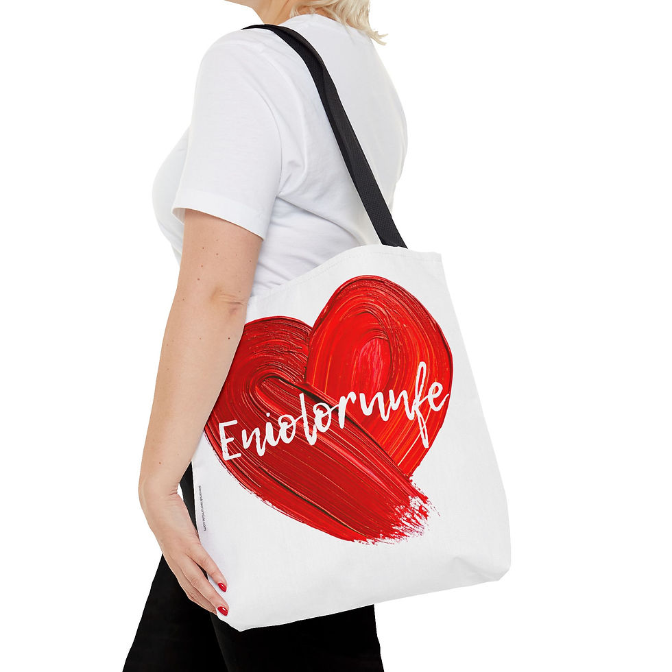 Miniatura: God's Beloved (Eniolorunfe) Tote Bag (AOP) | JJO Limited Collection