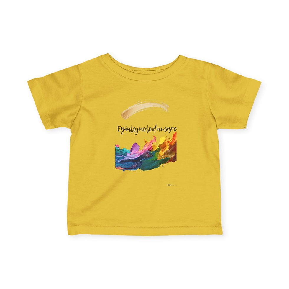 थंबनेल: Infant Tee "Apple of God's Eye" Baby Shirt | JJO Limited Collection