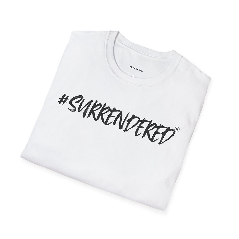 Miniatura: #Surrendered Soft Feel  — Inspirational Faith Graphic T-Shirt
