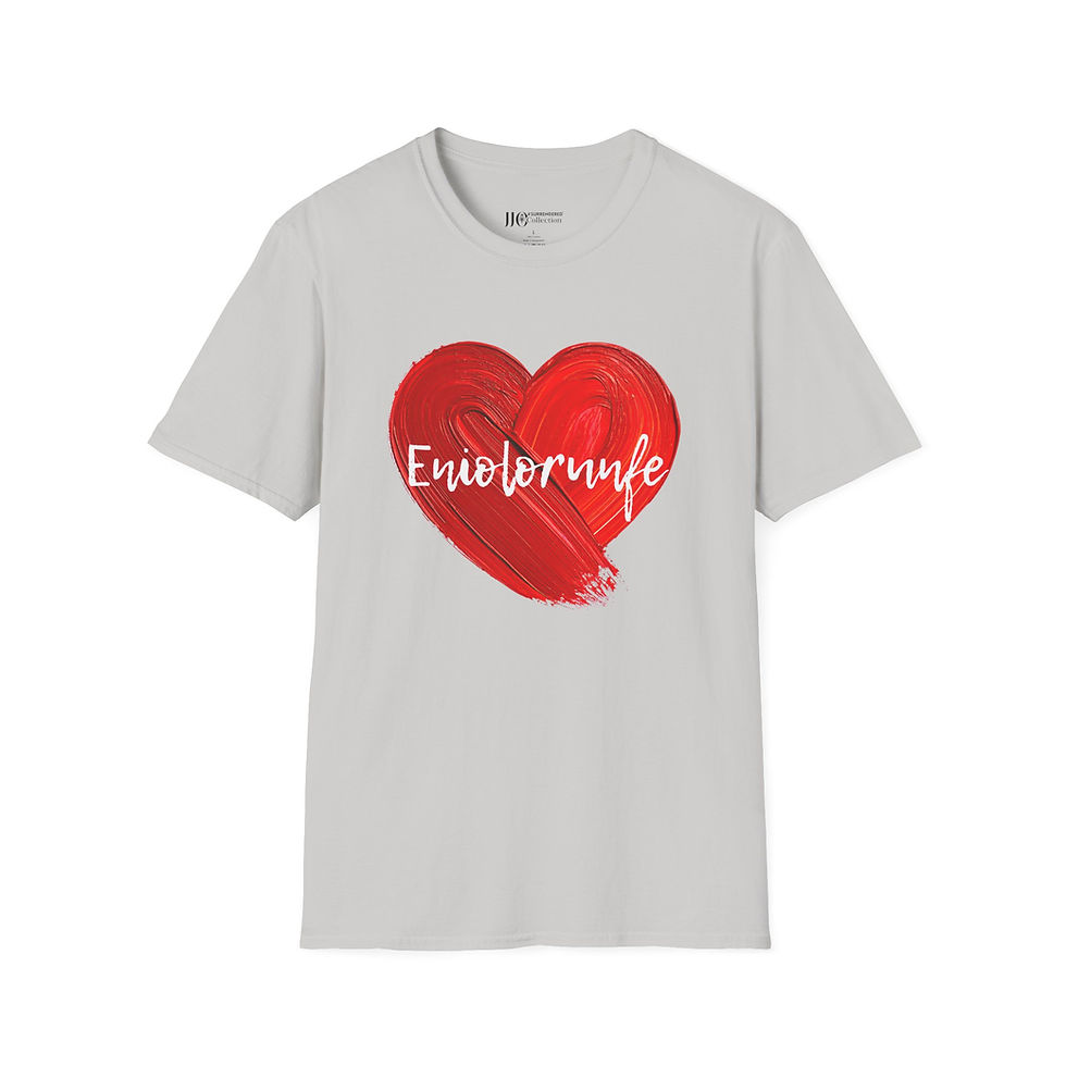 थंबनेल: "God's Beloved" Inspirational Faith Tee | JJO Limited Collection