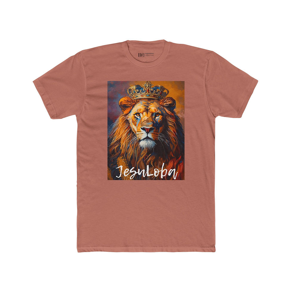 Miniatura: JesuLoba Crowned King Graphic Tee | JJO Limited Collection