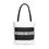 Miniatura: SURRENDERED Black Stamp of Approval Tote Bag (AOP)