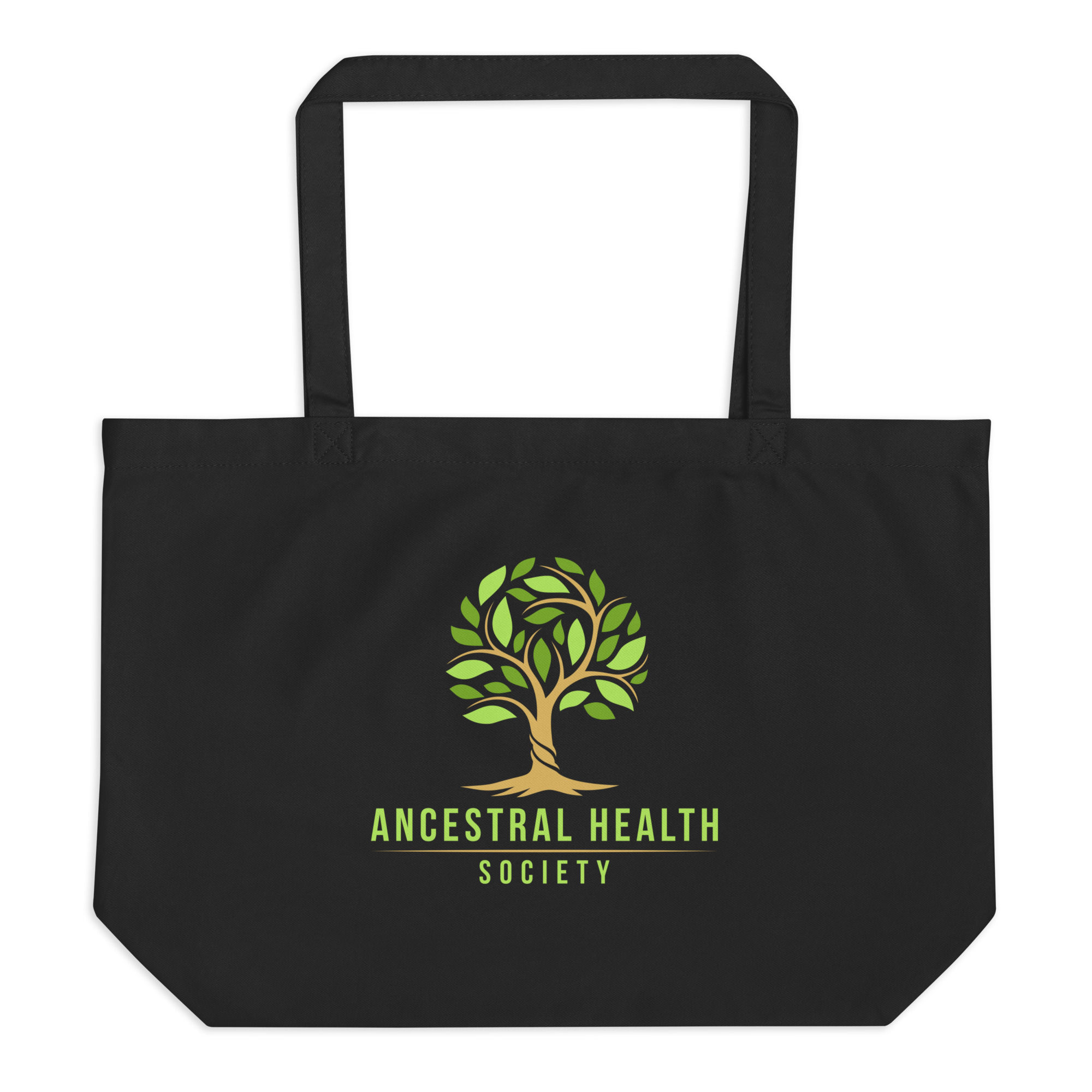 Large organic tote bag