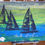 Thumbnail: 16x20 Acrylic Painting of Rhode Island Sailboats