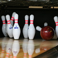 Bowling Pins Strike