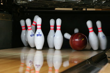 Bowling Pins Strike