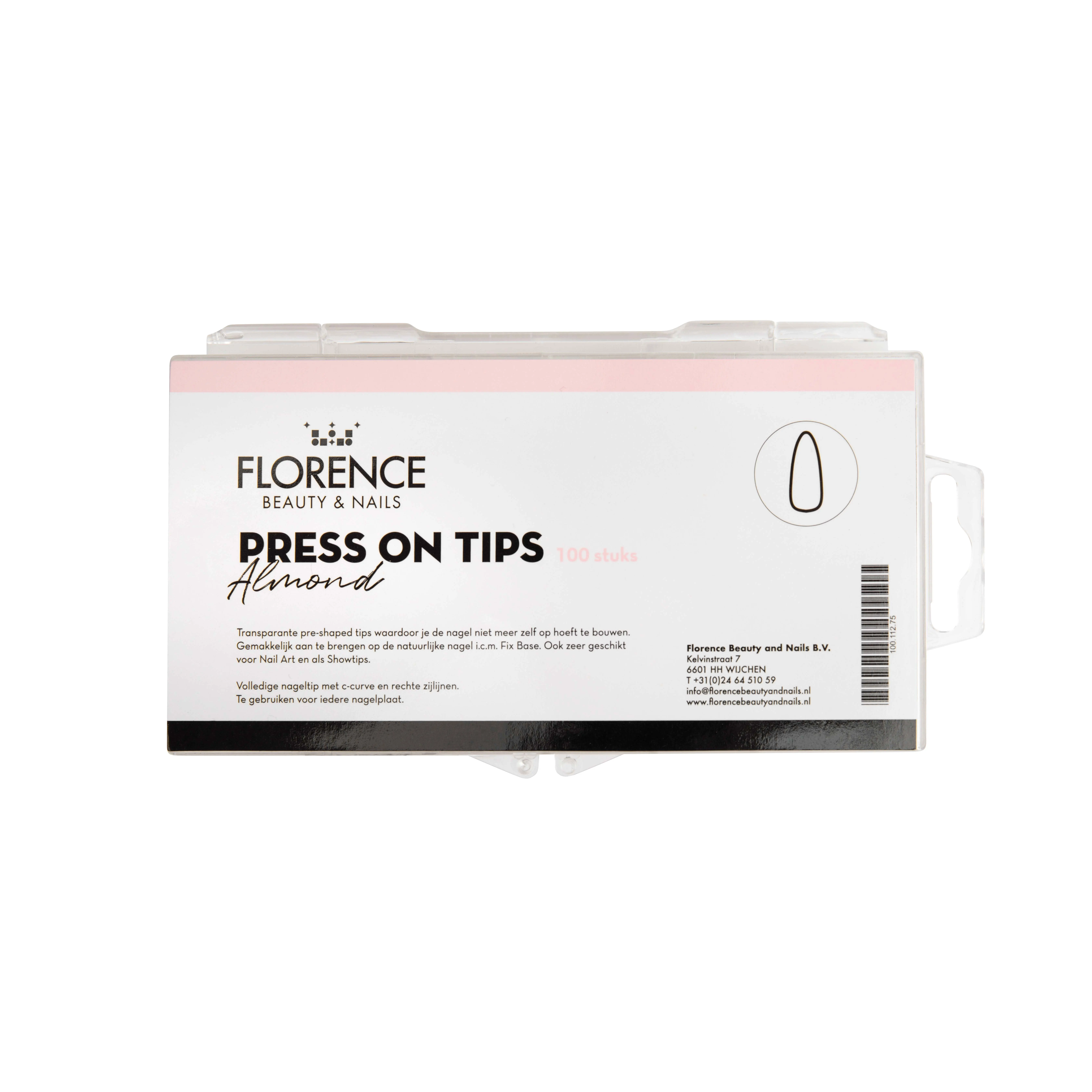 Press On Tips Almond doos - 100 stuks - Florence nails