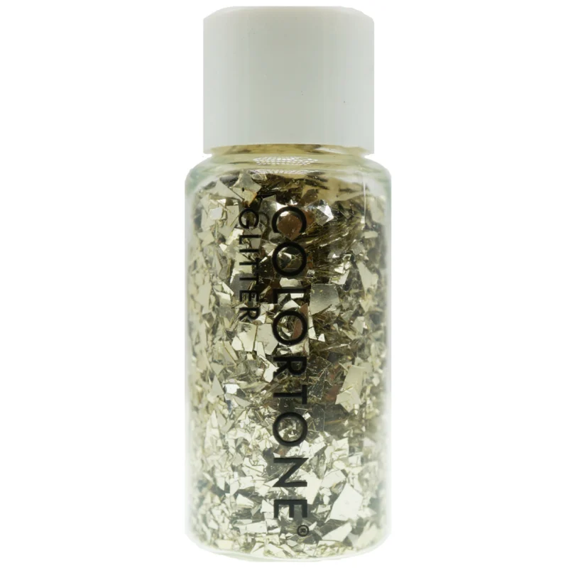 Broken Mirror - Champagne - Colortone Inlay glitter - bottle