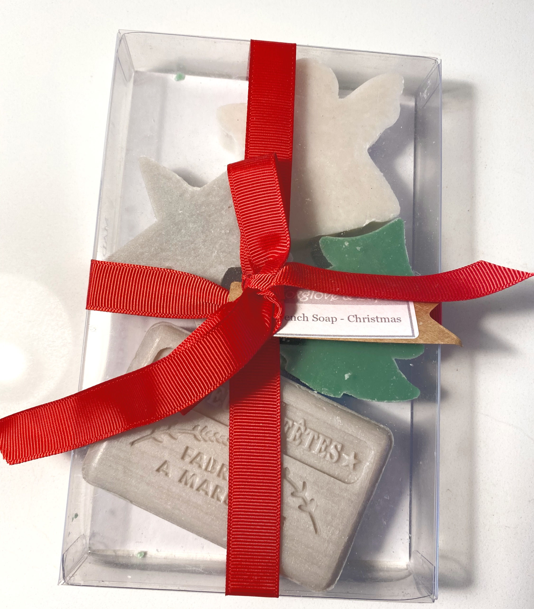 Box of Christmas Soaps