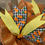 Thumbnail: Easter Bunny Deco Mesh Wreath for Front Door - Large Orange and Yellow Wreath