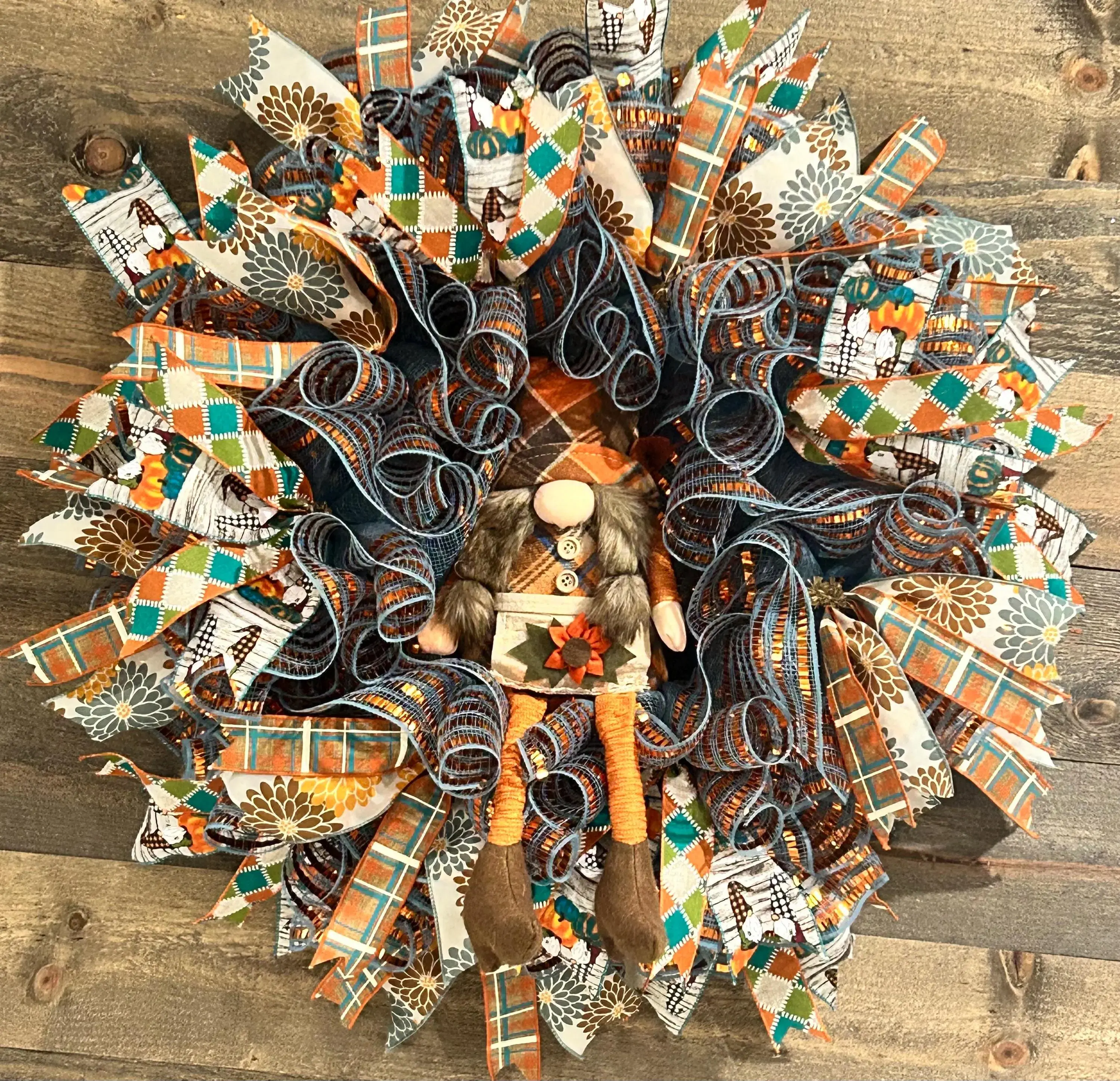 Gnome Fall Wreath #2