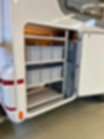 Wohnmobil Regalsystem Heckgarage