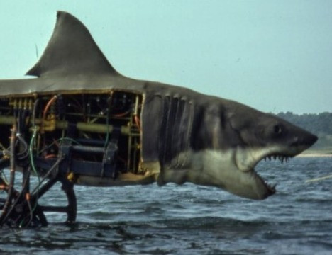 Bruce: The Mechanical Shark Model- PAINTED | STANNARTS