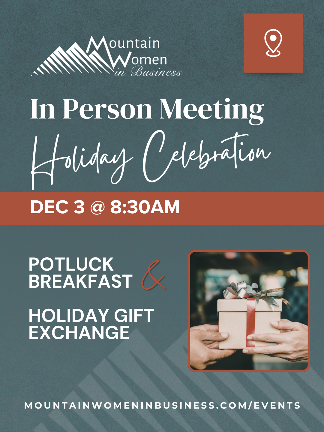 In Person December Meeting