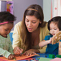 Teacher With Children