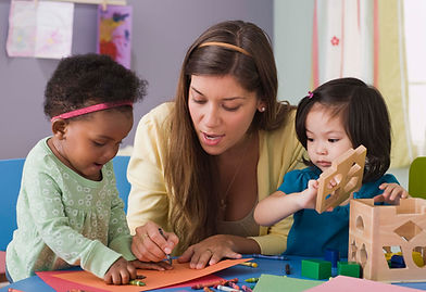 Teacher With Children