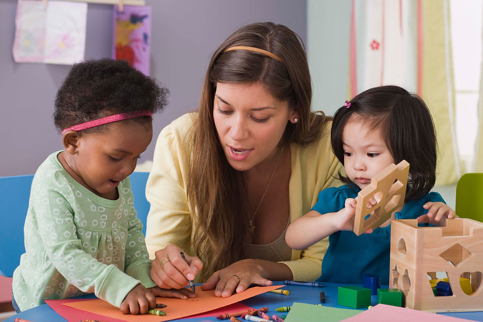 Teacher With Children