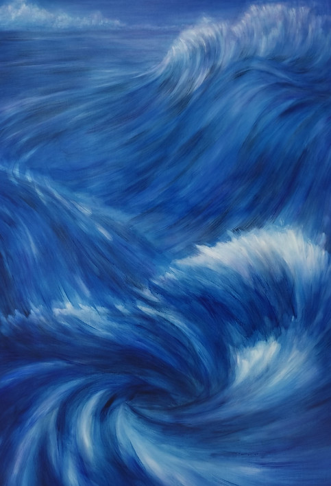 1,한홍수(HAN Hongsu),'결'의 근원The Origin of “Gyeol”-260601-,195x130cm,oil on canvas, 2026.jpg