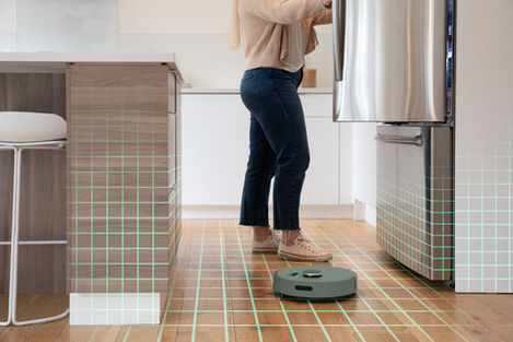 Bio robotic vacuum mapping kitchen