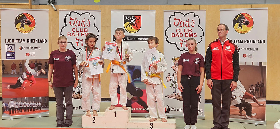 Dürkheimer Judokas erlangen Doppelsieg bei Jubliäumsturnier in Bad Ems