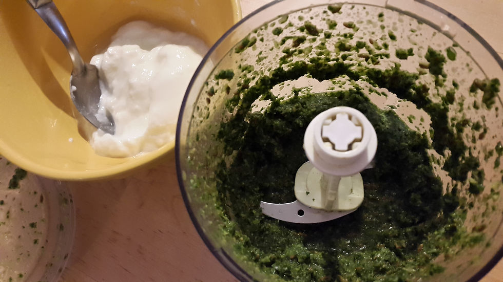 Et hop ! Un chutney au yaourt !