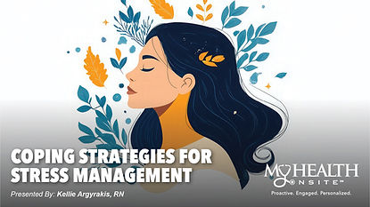 Coping Strategies for Stress Management