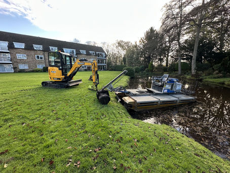 Pond and Lake Desilting Contractors UK