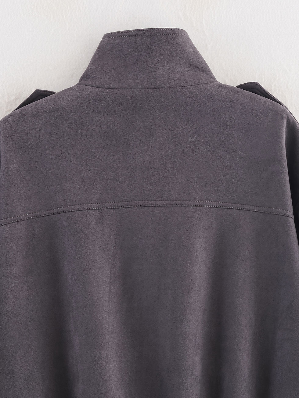 Thumbnail: Avery Suede Utility Jacket