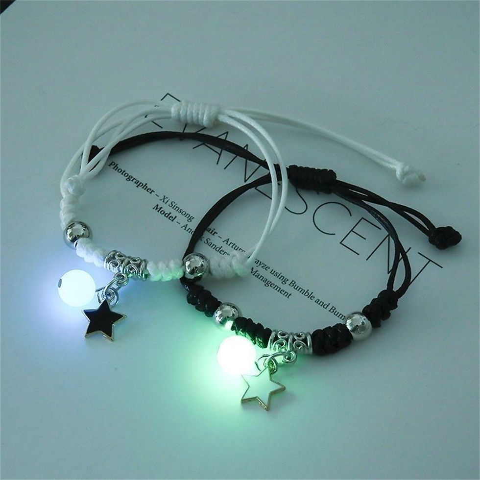 Thumbnail: Starlight Glow Couple Bracelet