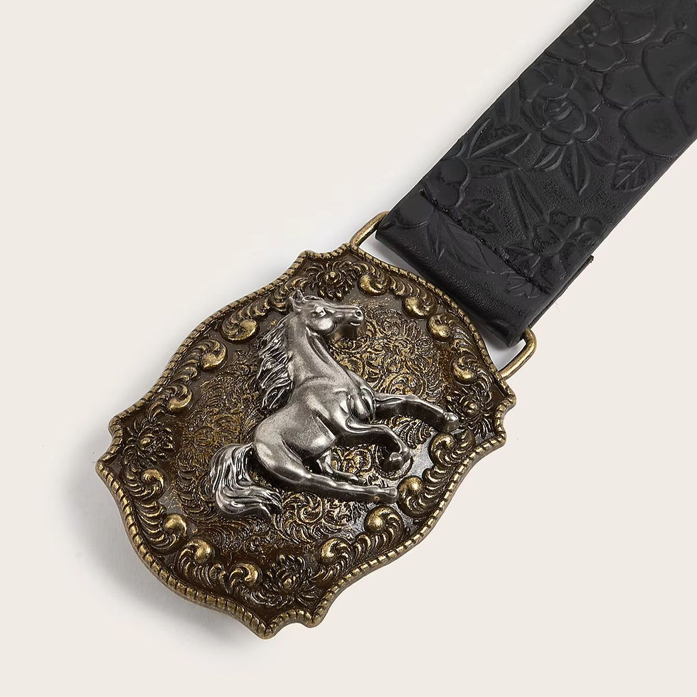 Thumbnail: Frontier Horse Buckle Belt