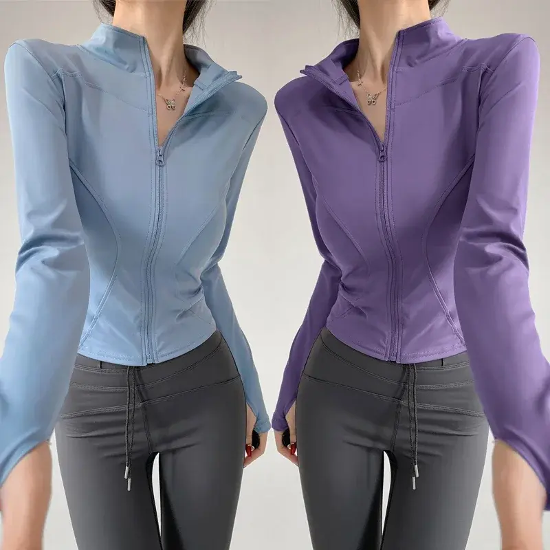 Contour Sculpt Zip Top
