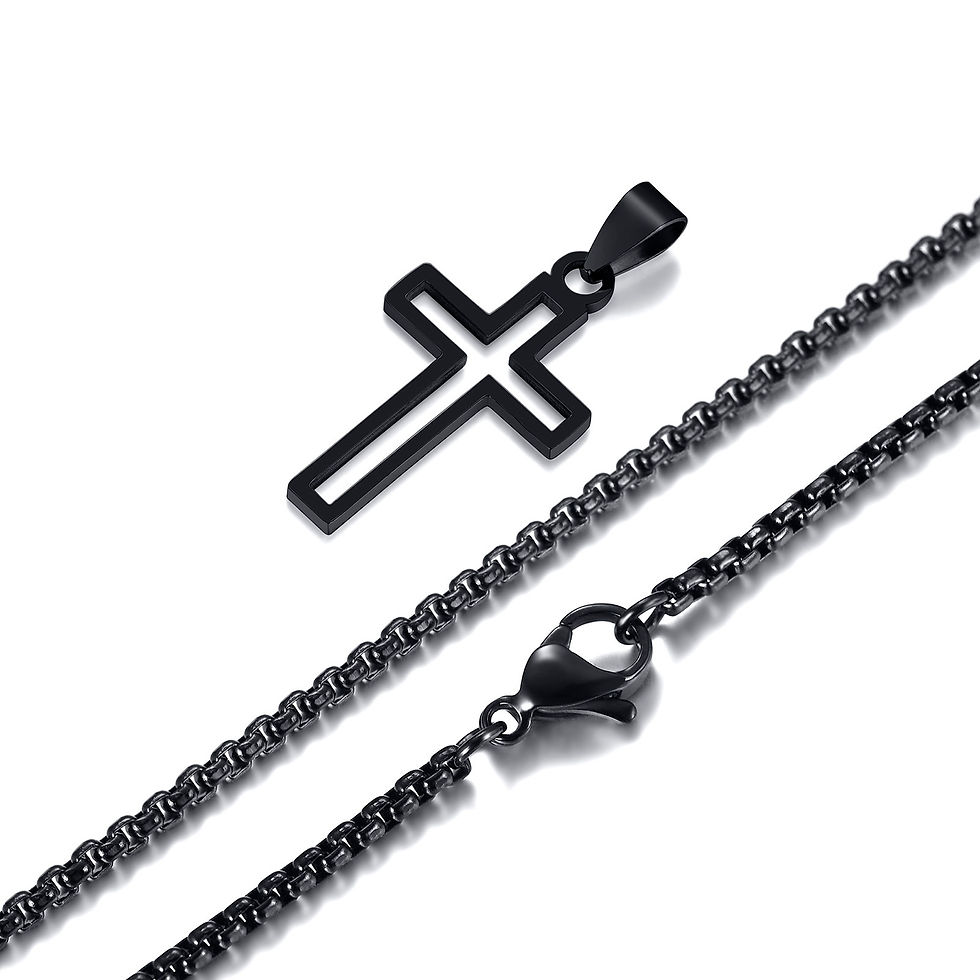 Thumbnail: Sovereign Cross Necklace