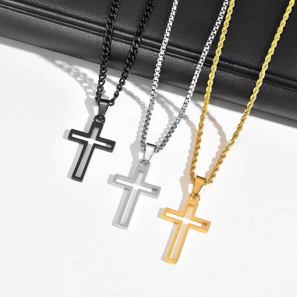 Thumbnail: Sovereign Cross Necklace