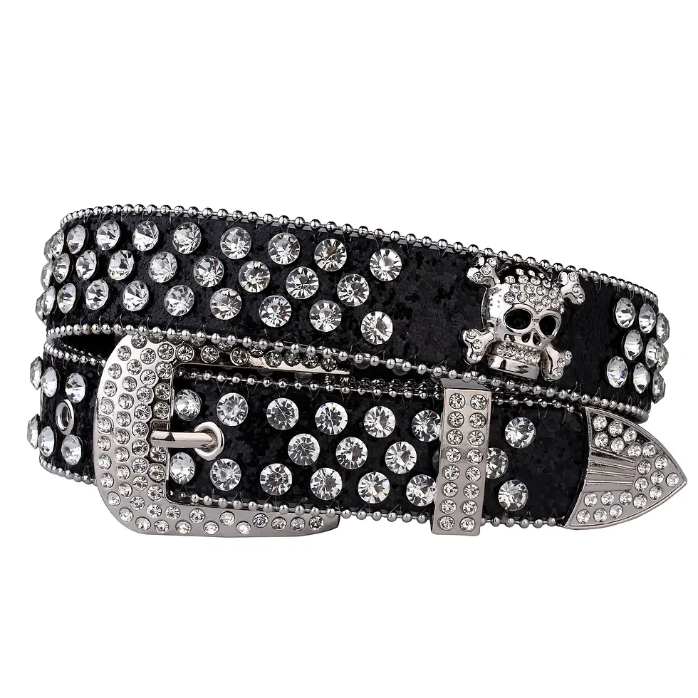 Thumbnail: Outlaw Crystal Skull Belt