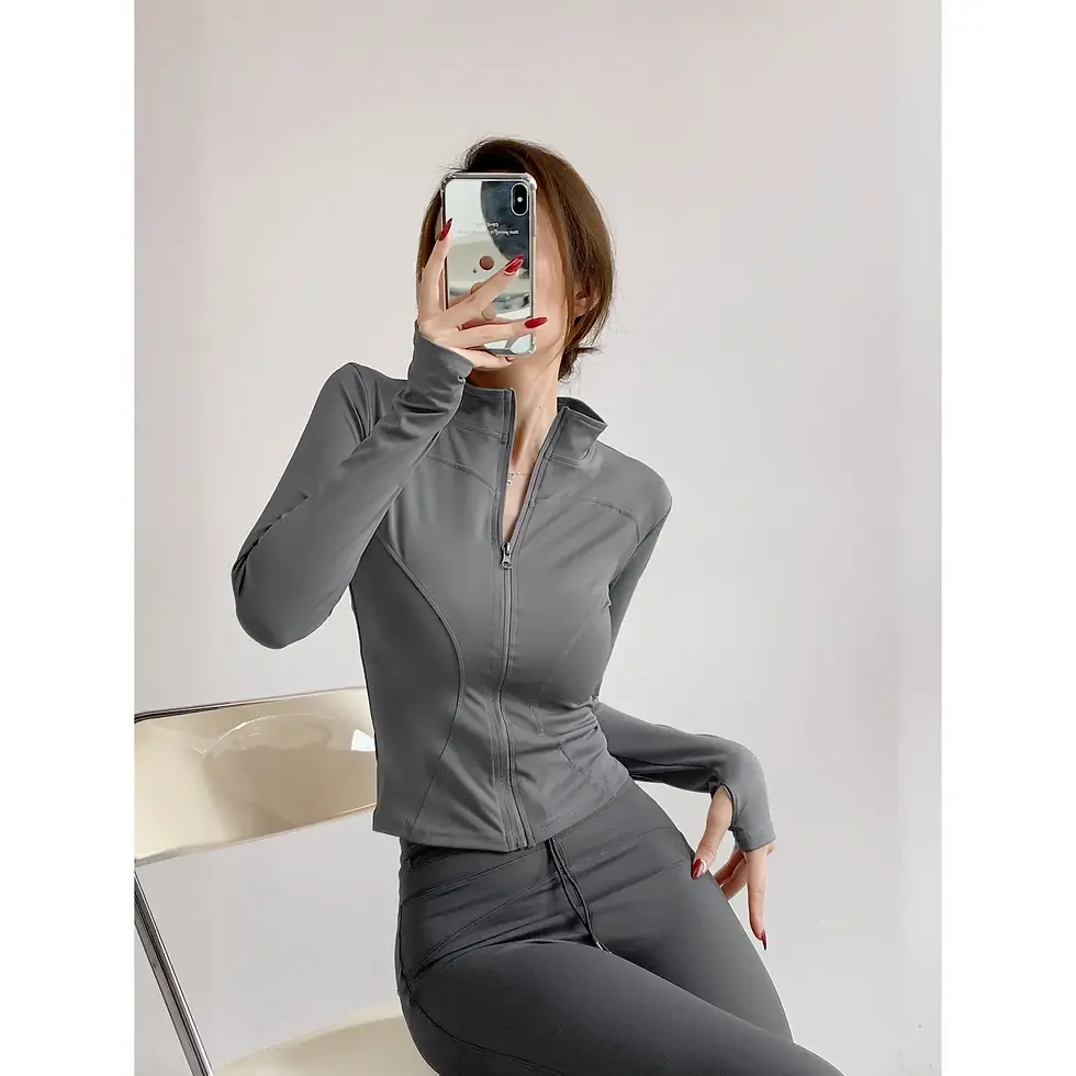 Thumbnail: Contour Sculpt Zip Top
