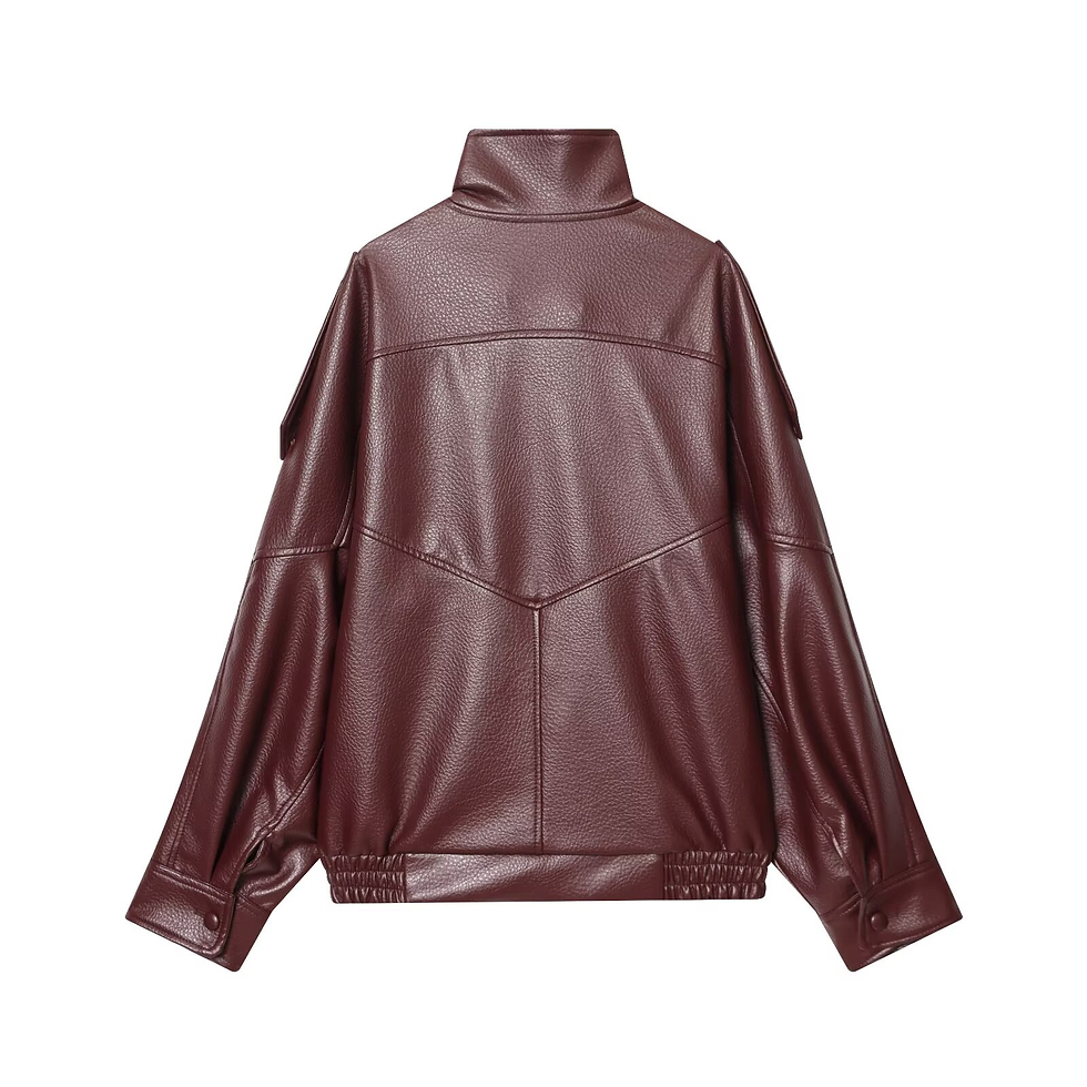 Thumbnail: Noir Eclipse Leather Jacket