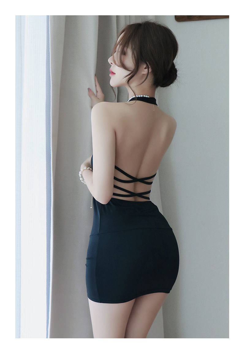 Thumbnail: Noir Siren Mini Dress