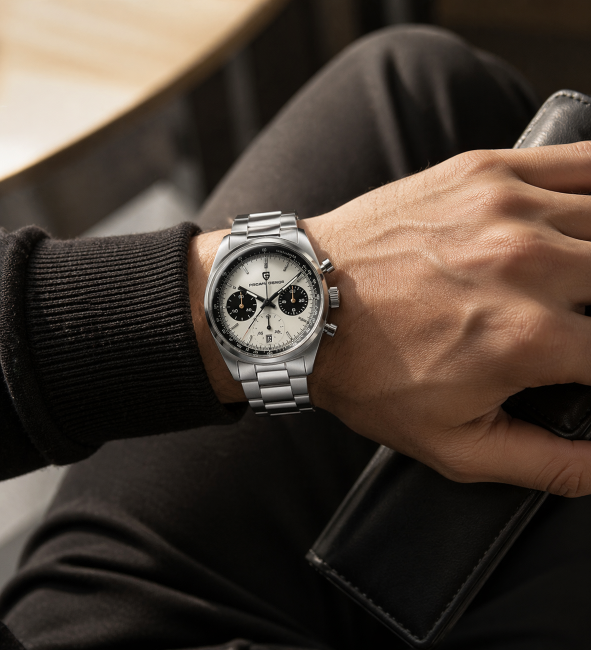 Chrono Vanguard Steel Watch