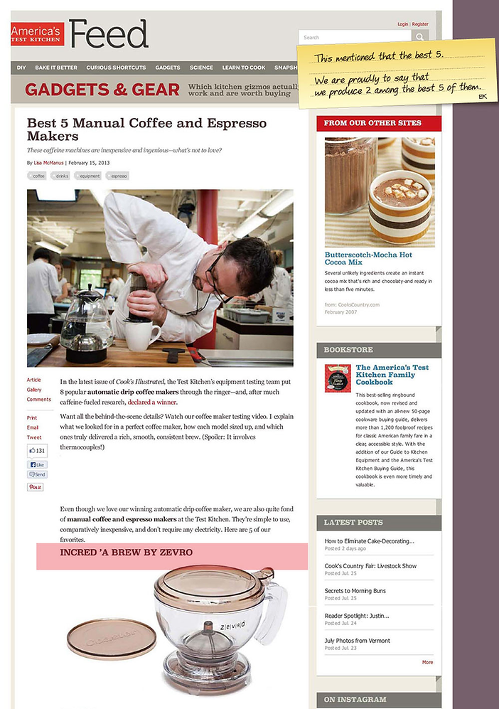 Best 5 Manual Coffee and Espresso Makers My Site