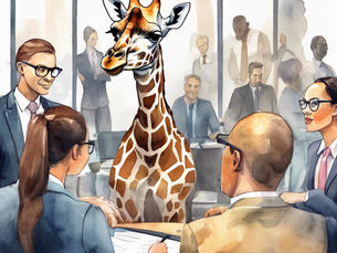 “Be the giraffe in the room”