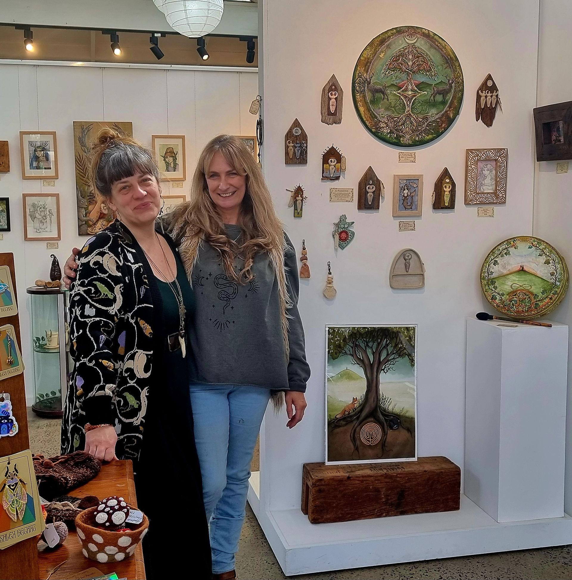 Nadia Turner & Samantha Jane Ronalds at Tanglewood Gallery & Shoppe