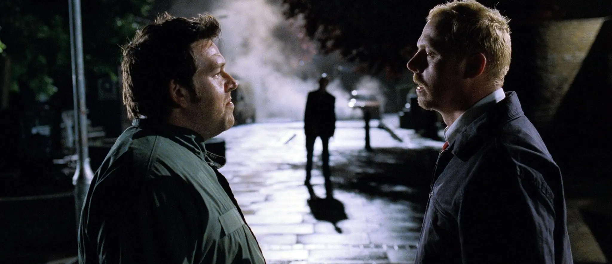 Simon Pegg and Nick Frost in Shaun of the Dead