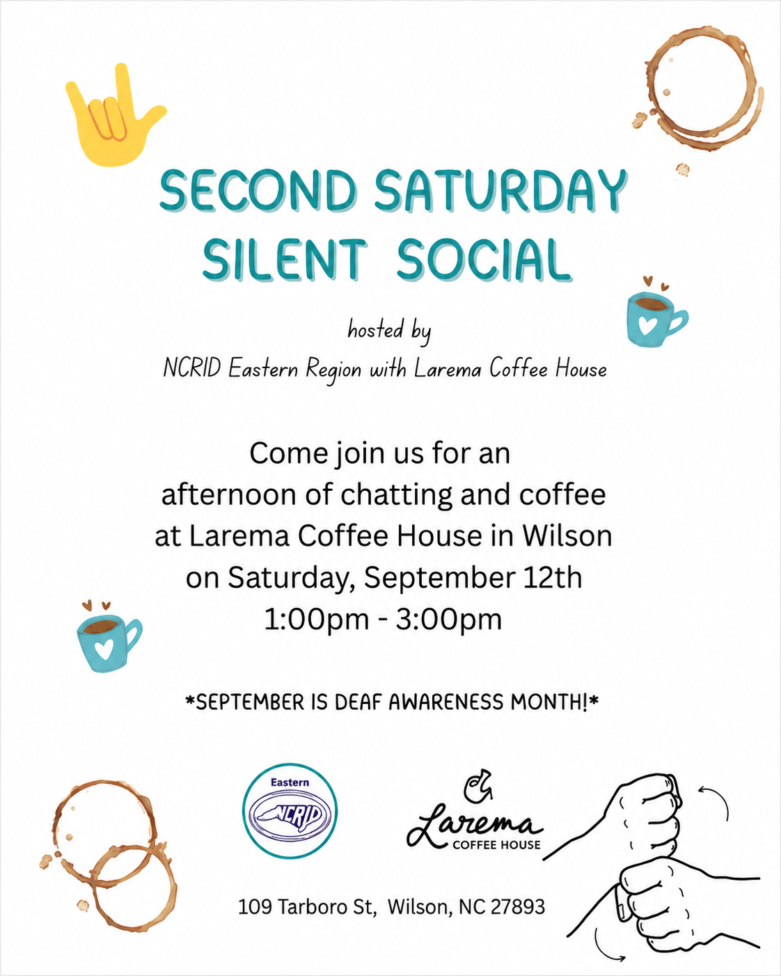 Flyer with information to the event.